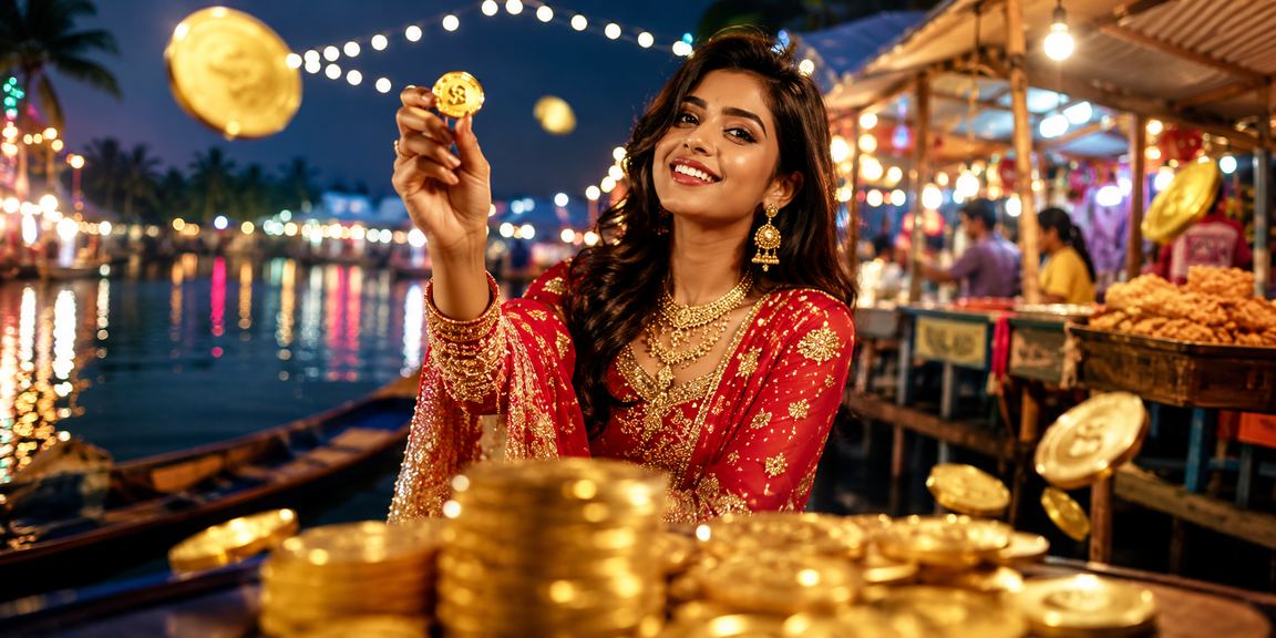 বাংলাদেশের নাইট মার্কেট আমদানি বিপণন সন্ধ্যার দৃশ্য